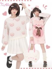 画像23: 【Last one】【ToAlice】C8012こぶたさん二ットトップス (23)