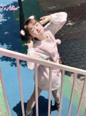 画像10: 【Last one】【ToAlice】C8012こぶたさん二ットトップス (10)