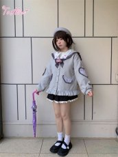 画像8: 【ToAlice】C8028【DC】Lovely Heartボックスプリーツスカパン【50％OFF】 (8)