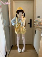 画像19: 【送料無料】C8073ことり幼稚園もこもこバルーンサロペットパンツ《予約受付》 (19)