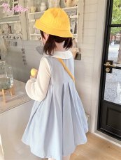 画像17: 【ToAlice】C8085ことり幼稚園長袖ボックスプリーツワンピース (17)