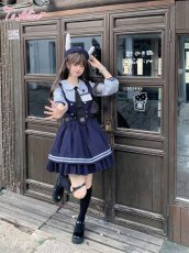 画像36: 【ToAlice】S2760うさみみ付きポリス風ボーラーハット【本店・通販限定】 (36)