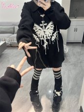 画像7: 【ToAlice】C8113ダメージバタフライニットワンピース【30%OFF】 (7)