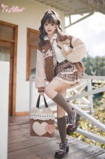 画像6: 【ToAlice】S3235ハートバックルブラウンベルト【30%OFF】 (6)