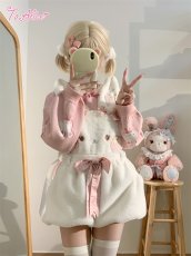 画像3: 【送料無料】C7509うさぎさんニットトップス《予約受付》 (3)