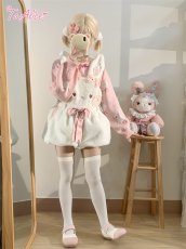 画像6: 【送料無料】C7509うさぎさんニットトップス《予約受付》 (6)