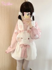 画像11: 【送料無料】C7509うさぎさんニットトップス《予約受付》 (11)