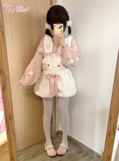 画像10: 【送料無料】C7509うさぎさんニットトップス《予約受付》 (10)
