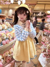 画像7: 【Last one】【ToAlice】C8177ことり幼稚園もこもこジャンパースカート【30%OFF】 (7)