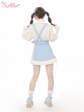 画像42: 【ToAlice】C6777ショルダーチュールリブハイネックニットトップス【30%OFF】 (42)