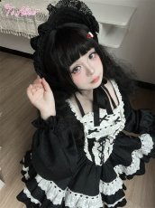 画像13: 【ToAlice】C8312はしごレースジャカードドールワンピース (13)