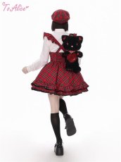画像17: 【ToAlice】肉球ネクタイ付きシャツブラウス (17)