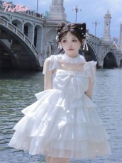 画像5: 【Last one】【ToAlice】S3255ファー使いホワイトチョーカー【30%OFF】 (5)