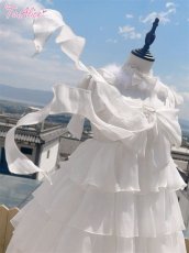 画像8: 【Last one】【ToAlice】S3255ファー使いホワイトチョーカー【30%OFF】 (8)