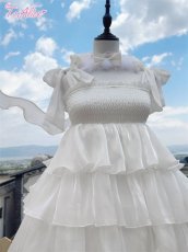 画像9: 【Last one】【ToAlice】S3255ファー使いホワイトチョーカー【30%OFF】 (9)