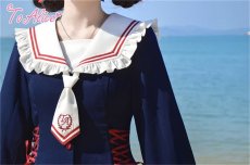 画像12: 【ToAlice】C8325マリンスピンドルセーラーワンピース【30%OFF】 (12)