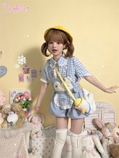 画像6: 【ToAlice】C8327ベビーペンギンサロペットかぼちゃパンツ (6)