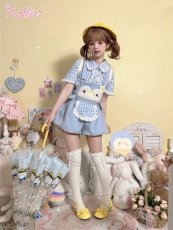画像8: 【ToAlice】C8327ベビーペンギンサロペットかぼちゃパンツ (8)