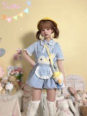 画像5: 【ToAlice】C8327ベビーペンギンサロペットかぼちゃパンツ (5)