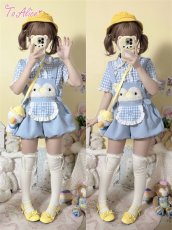 画像12: 【ToAlice】C8327ベビーペンギンサロペットかぼちゃパンツ (12)