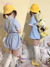 画像13: 【ToAlice】C8327ベビーペンギンサロペットかぼちゃパンツ (13)