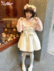 画像18: 【ToAlice】もこもこアニマルサロペットスカート【30%OFF】 (18)