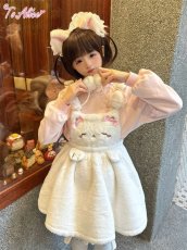 画像16: 【ToAlice】もこもこアニマルサロペットスカート【30%OFF】 (16)