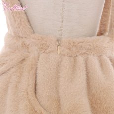 画像3: 【ToAlice】もこもこアニマルサロペットスカート【30%OFF】 (3)