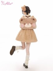 画像16: 【ToAlice】P920ゆめかわくまさんフェイスバッグ (16)