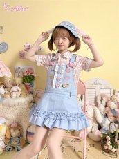画像6: 【ToAlice】C8384ゆめかわBUNNYギンガムチェックブラウス【30％OFF】 (6)