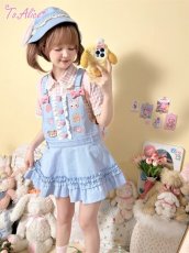 画像9: 【ToAlice】C8384ゆめかわBUNNYギンガムチェックブラウス【30％OFF】 (9)