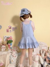 画像11: 【ToAlice】C8384ゆめかわBUNNYギンガムチェックブラウス【30％OFF】 (11)