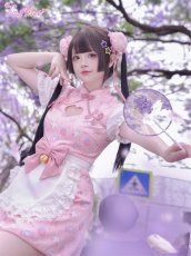 画像14: 【ToAlice】S3336リボン鈴付きハーフエプロン【30％OFF】 (14)