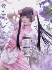 画像15: 【ToAlice】S3336リボン鈴付きハーフエプロン【30％OFF】 (15)