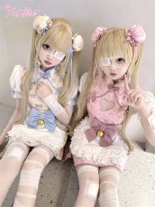 画像11: 【ToAlice】S3336リボン鈴付きハーフエプロン【30％OFF】 (11)