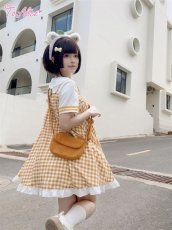 画像6: 【ToAlice】P938オレンジくまさんミニアニマルポーチ【本店・通販限定】【30%OFF】 (6)