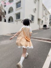 画像7: 【ToAlice】P938オレンジくまさんミニアニマルポーチ【本店・通販限定】【30%OFF】 (7)