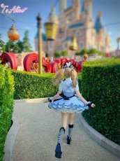 画像5: 【ToAlice】C8431ネクタイ付き半袖シャツブラウス【30％OFF】 (5)