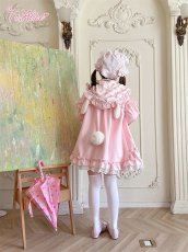 画像5: 【送料無料】C8533 たれ耳フード付きいちごパーカー《予約受付》 (5)