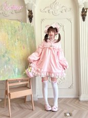 画像2: 【送料無料】C8533 たれ耳フード付きいちごパーカー《予約受付》 (2)