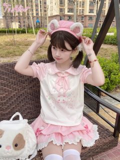 トップス Alice A+o X I Am A Voter® Cindy Cropped Tee In Stripes Forever