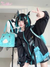 画像8: 【To Alice】C8571ゲームキャットパーカー (8)