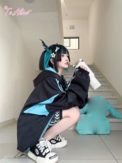 画像19: 【To Alice】C8571ゲームキャットパーカー (19)