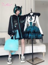 画像5: 【Last one】【ToAlice】LS20コウモリシルエットリボンクリップ (5)