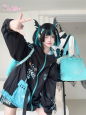 画像6: 【Last one】【ToAlice】LS20コウモリシルエットリボンクリップ (6)