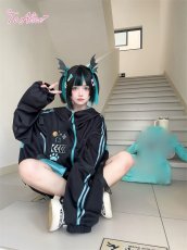 画像7: 【Last one】【ToAlice】LS20コウモリシルエットリボンクリップ (7)