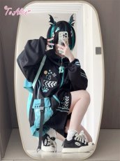 画像10: 【Last one】【ToAlice】LS20コウモリシルエットリボンクリップ (10)