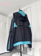 画像6: 【To Alice】C8571ゲームキャットパーカー (6)