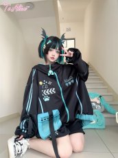 画像9: 【Last one】【ToAlice】LS20コウモリシルエットリボンクリップ (9)
