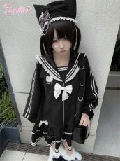 画像13: 【Last one】【ToAlice】C8586ねこ×セーラージャージワンピース (13)